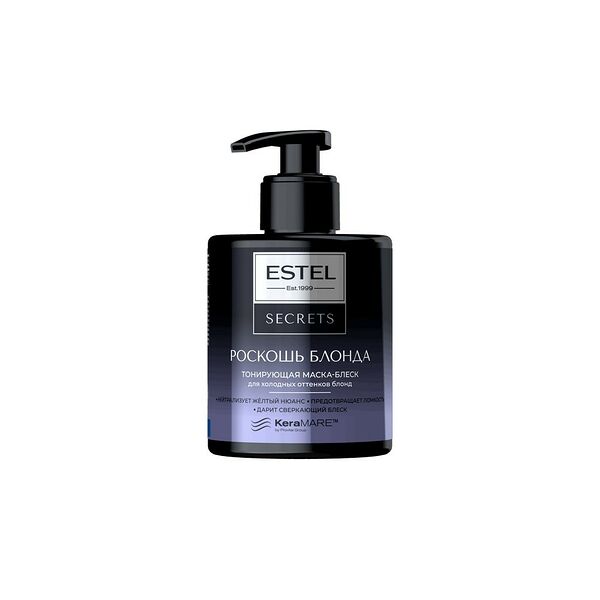 Маска для холодных оттенков блонд ESTEL Secrets Роскошь блонда тонирующая