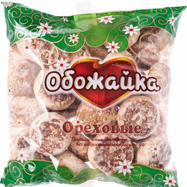 Пряники СОРМОВО Обожайка Ореховые 380г