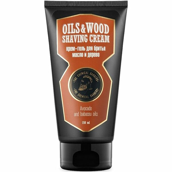 Крем-гель The Chemical Barbers Масло и Дерево для бритья, 150мл