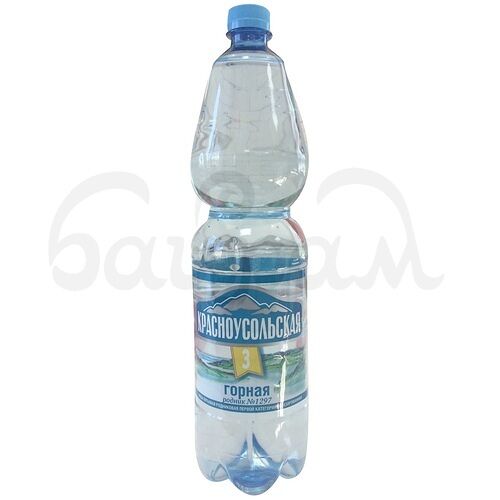 Вода Красноусольская 1.5л Горная №1297 б/газ КМВ пэт