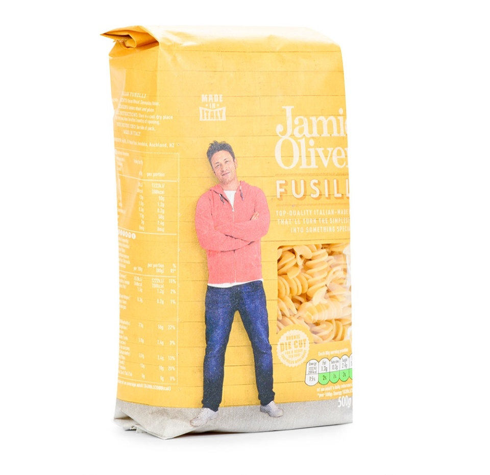 

Макаронные изделия Jamie Oliver Фузилли Viva Foods Ltd.