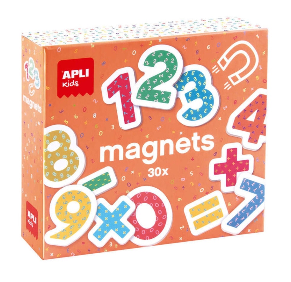 

Игрушка Apli kids деревянные магниты «Цифры» от 3-х лет, Испания