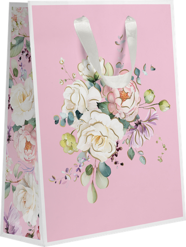 

Пакет подарочный Flora, 22,7х18х10см, Арт. МТ в ассортименте