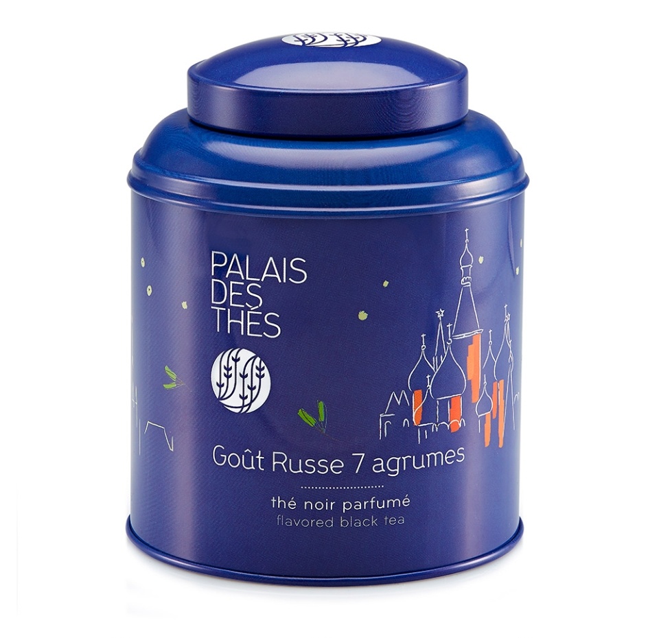 

Чай черный Palais des Thes Gout russe 7 Agrumes листовой 100 г