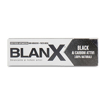 Бланкс Зубная паста Черный уголь отбеливание