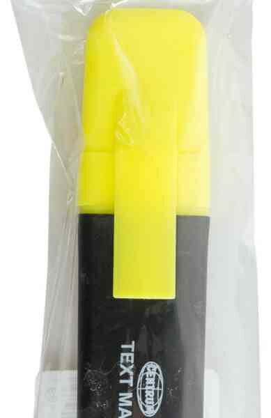 Текстовыделитель Centrum желтый 5 мм