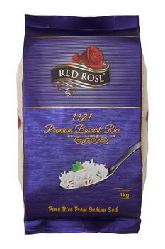 Рис Басмати Red rose premium 1кг Индия