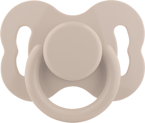 Соска-пустышка Lubby Just, со скошенным силиконовым соском