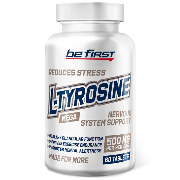 Be First L-Tyrosine 500 мг таблетки 60 шт