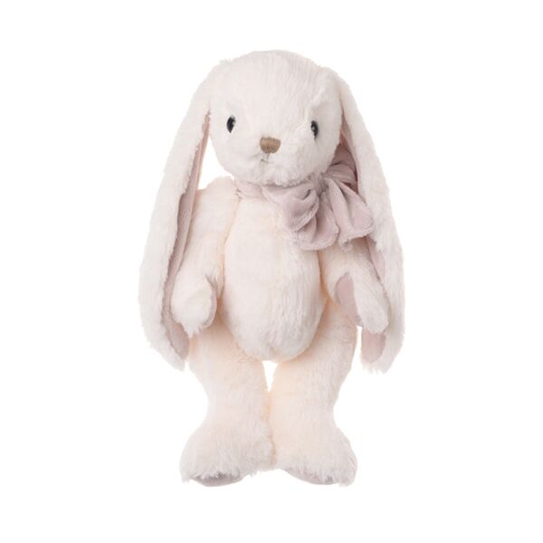 Игрушка мягкая «Кролик Archie» в шарфе розовый, Bukowski, 40 см, Швеция