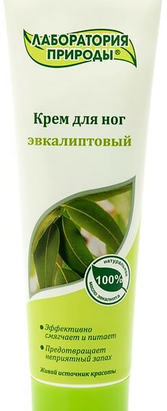 Крем для ног Лаборатория природы Эвкалиптовый 100мл