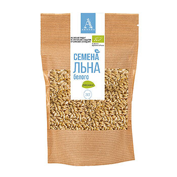 Семена белого льна Arivera 200г, Россия