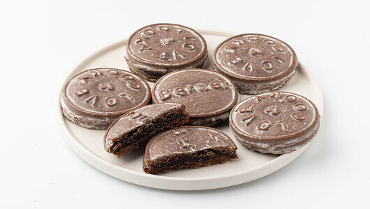 Печенье с начинкой из повидла