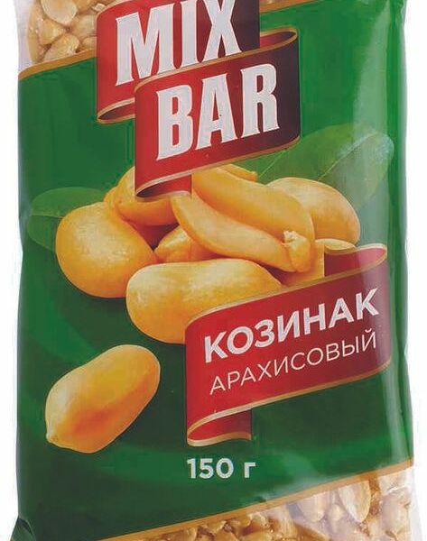 Козинак Mixbar арахисовый, 150г