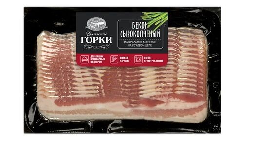 Бекон сырокопченый Ближние Горки нарезка 180г