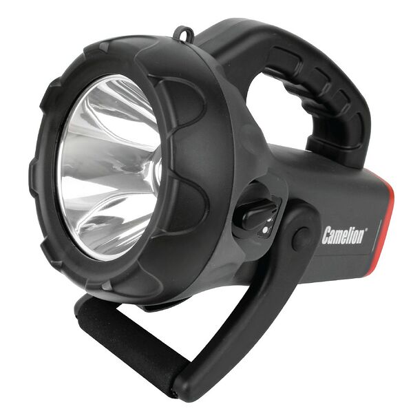 Фонарь CAMELION аккумуляторный, LED, 10Вт, пластик