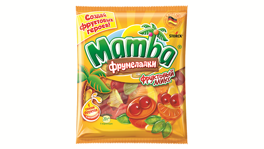 Мармелад Фрумеладки Mamba Фруктовый микс, 72г