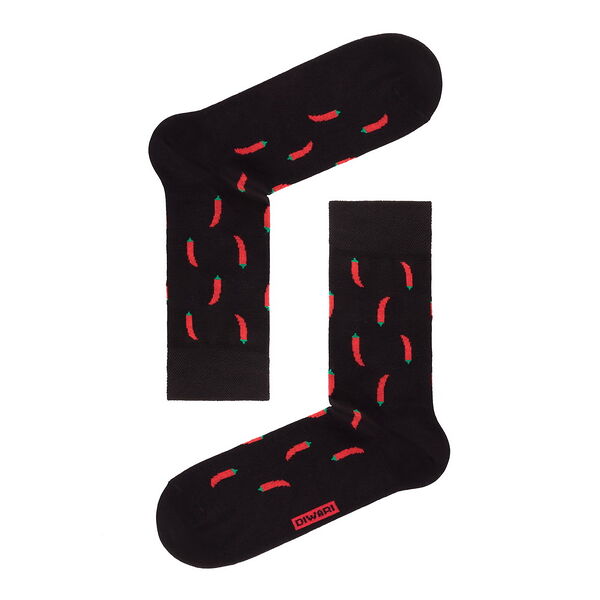 Носки мужские DiWaRi HAPPY, р.27, 061 черный