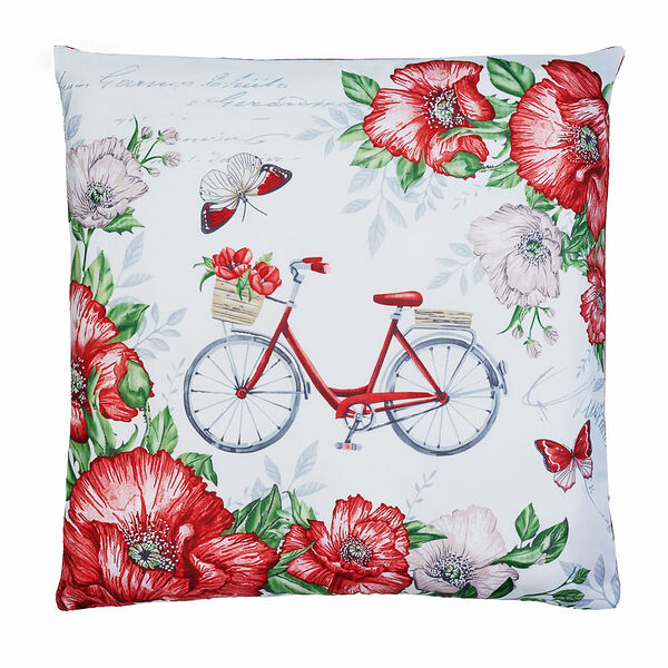 Provance маковое поле чехол для подушки 40х40см, 100% полиэстер