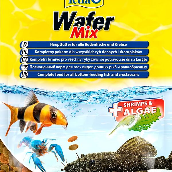 Корм Tetra Wafer Mix для всех донных рыб 15 г