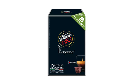 Кофе в капсулах для кофемашин Vergnano Espresso Intenso 10 шт, 50г