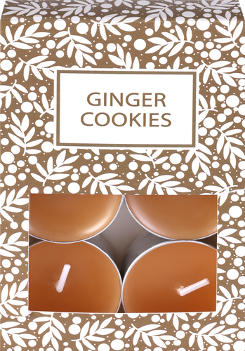 

Свеча ароматическая чайная HOMECLUB корица/имбирное печенье аромат в ассортименте 6 шт.