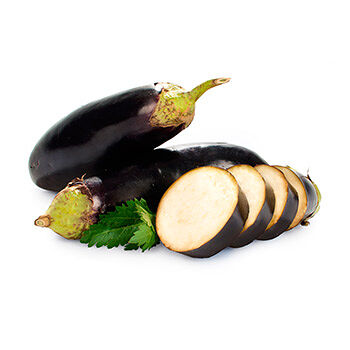 Баклажаны грунтовые, вес ~0.25 кг