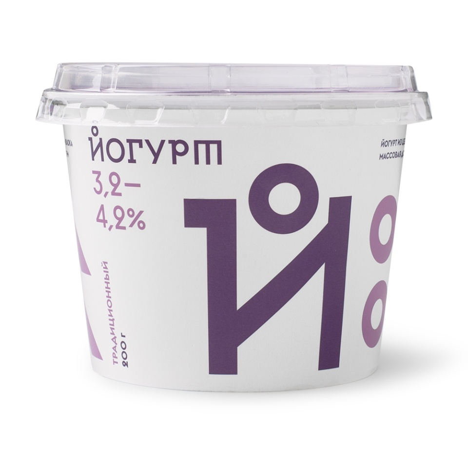 

Йогурт Братья Чебурашкины традиционный 3,2-4,2% 200 г
