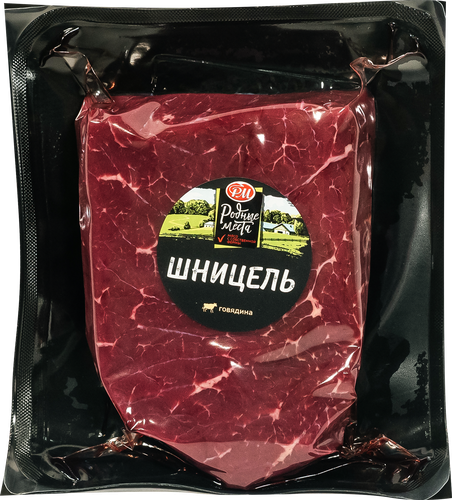

Шницель Родные места из говядины 400 г