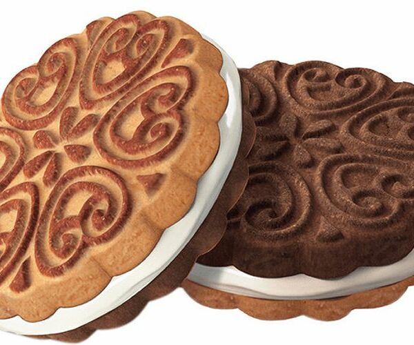 Печенье-сэндвич Сладкая Слобода Внучка сливочный крем