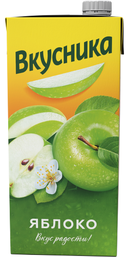 Напиток сокосодержащий яблочный Вкусника 950 мл