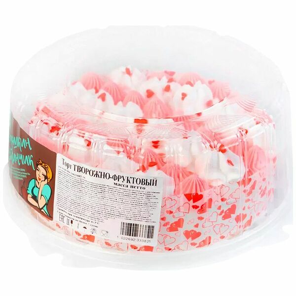 Торт Кумушкин Гостинчик Творожно-фруктовый