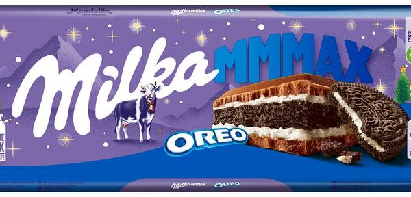 Шоколад Milka Oreo со вкусом ванили и печеньем Орео 300г