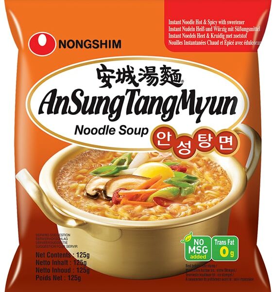 Лапша Nongshim Ансонг Танмен 125г