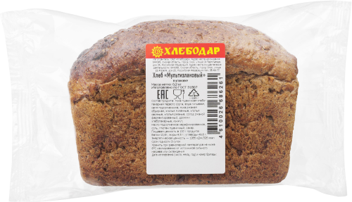

Хлеб Хлебодар мультизлаковый 200 г
