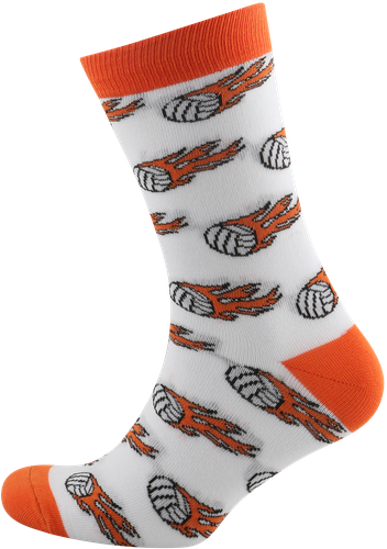 

Носки унисекс STEREOSOCKS Мяч р. 35–46 белые, Арт. 3033
