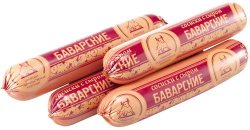 

Сосиски СПК Баварские вес. до 1.2 кг