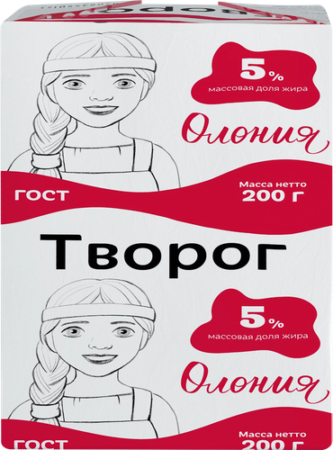 

Творог Олония 5% 200 г