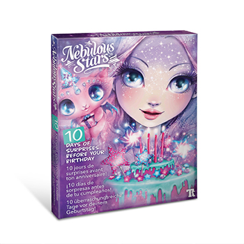 

Подарочный набор Nebulous Stars Nebulia для девочек ко Дню рождения - адвент календарь 10 подарков, Китай