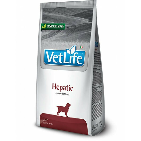 Корм для собак Vet Life Dog Hepatic при заболевании печени