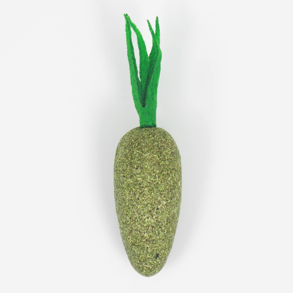 Игрушка для кошек ПИЖОН из кошачьей мяты  Морковка , 5см