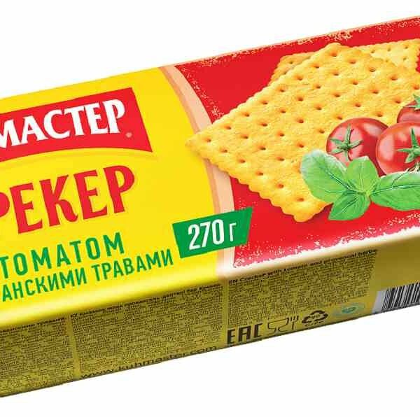 Крекер Кухмастер с томатом и прованскими травами