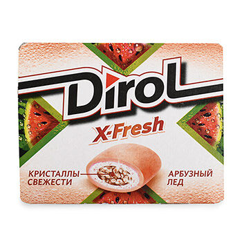 Жевательная резинка Dirol X-Fresh без сахара Арбузный лед 16г