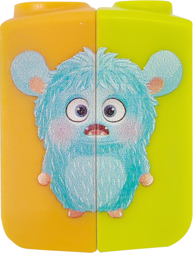 Точилка Рельеф-центр Berlingo Монстрики 2 отверстия квадратная