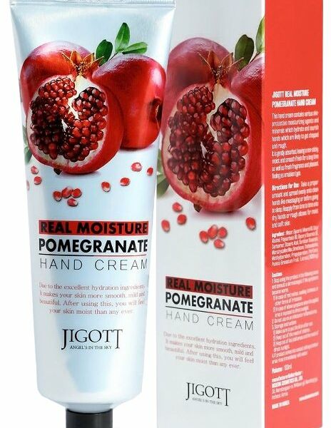 Крем для рук Jigott Real Moisture с экстрактом граната 100 мл