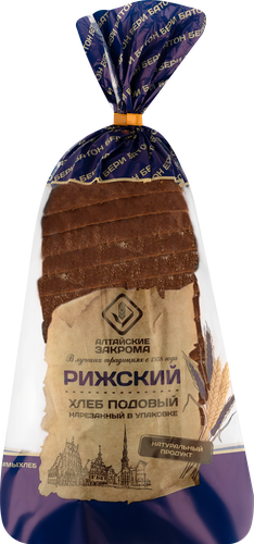 

Хлеб Хлебозавод №4 Рижский в нарезке 300 г