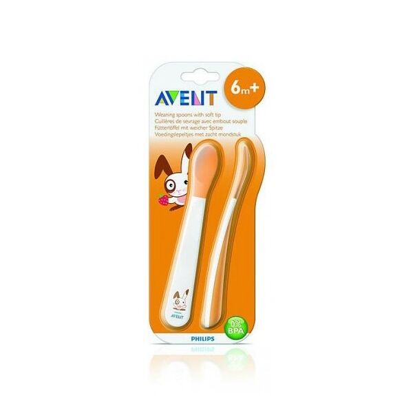 Avent Ложка для введения прикорма от 6 месяцев 2 шт