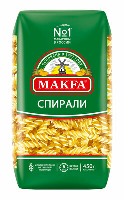 Макароны Makfa Спирали