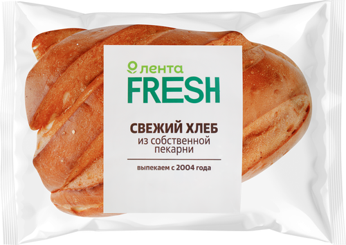 

Батон Лента Fresh Гусарский на закваске, весовой