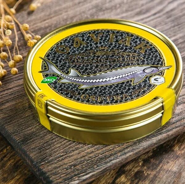 Черная икра осетра, Раскат